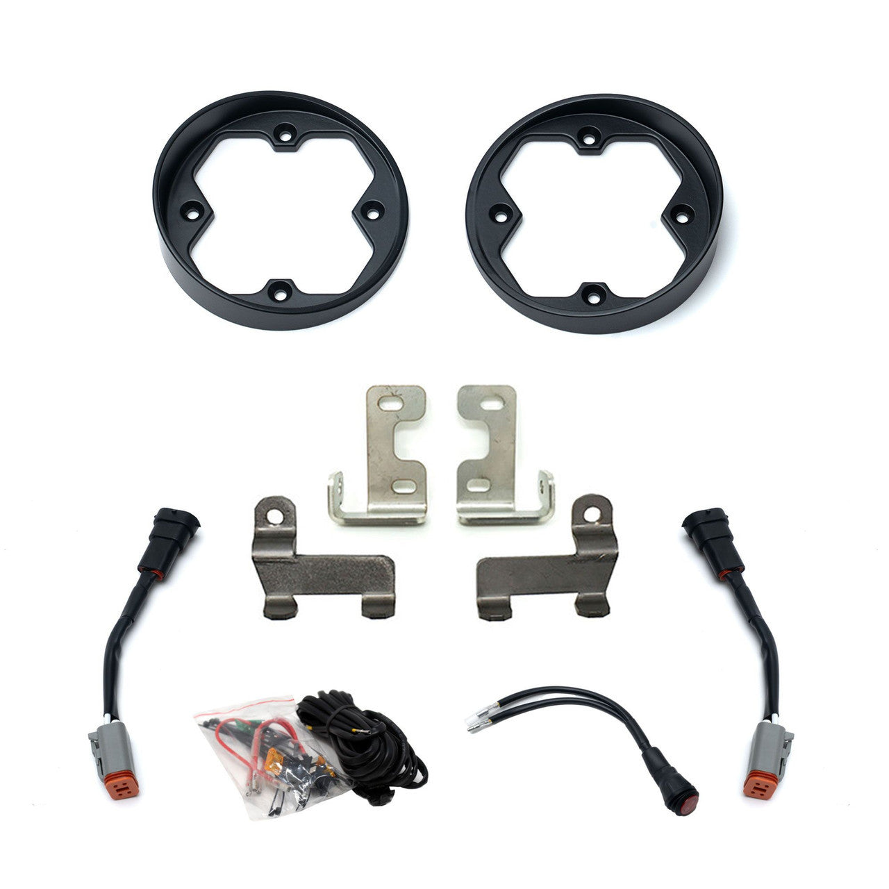 Baja Designs 2010-2024 Toyota 4Runner 2012-2023 Tacoma 2014-2021 Tundra Squadron-R 2.0 Fog Pocket Light Mount Kit 44-0001
