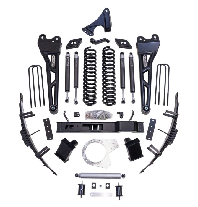 Readylift 2017-2022 Ford F-250 F-350 Super Duty Diesel 4WD 8.5" Lift Kit With Falcon Shocks & Radius Arms 49-27851