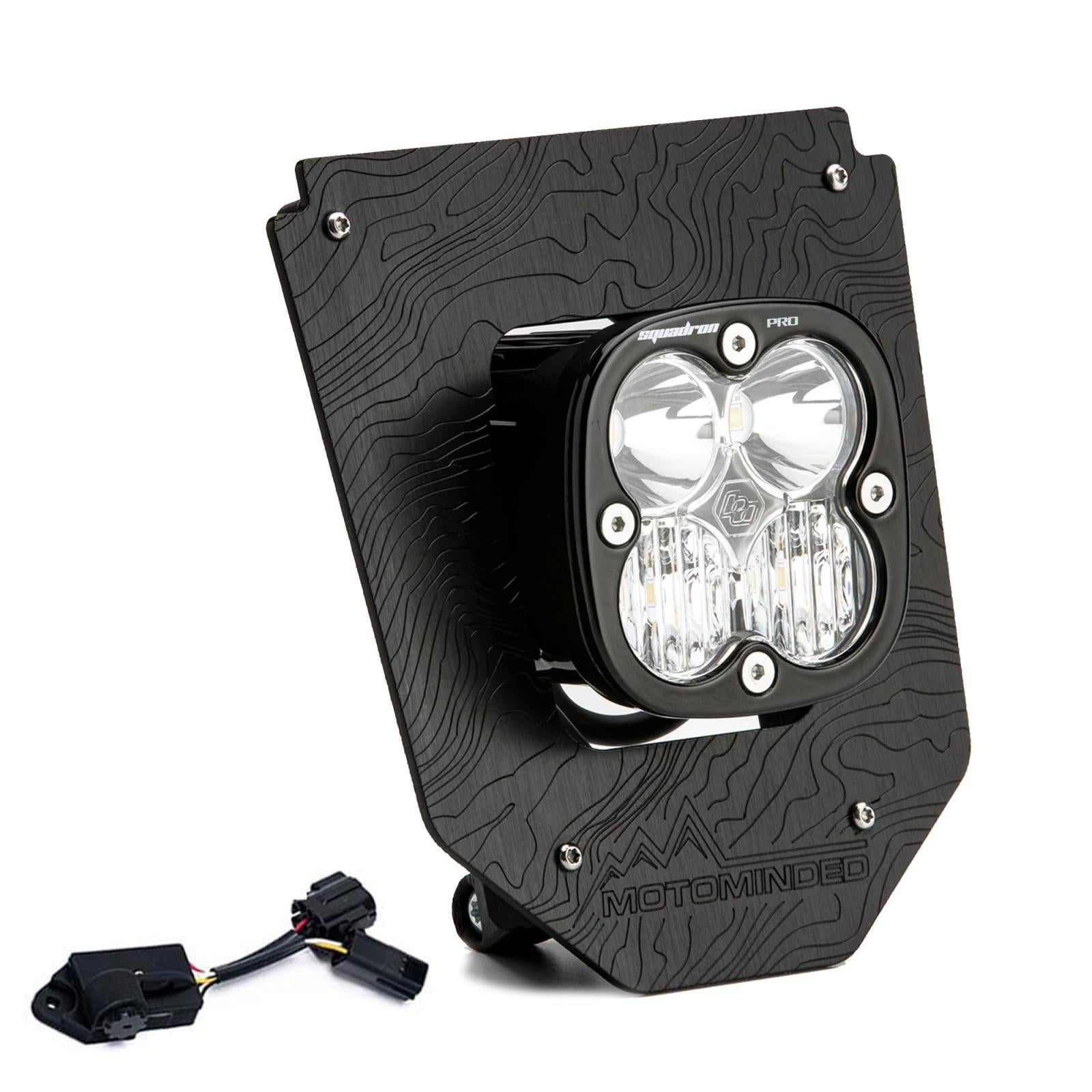 Baja Designs 2024-2025 Husqvarna FE-S FE TE Squadron Pro D/C LED Headlight Kit With Dimmer 49-7145