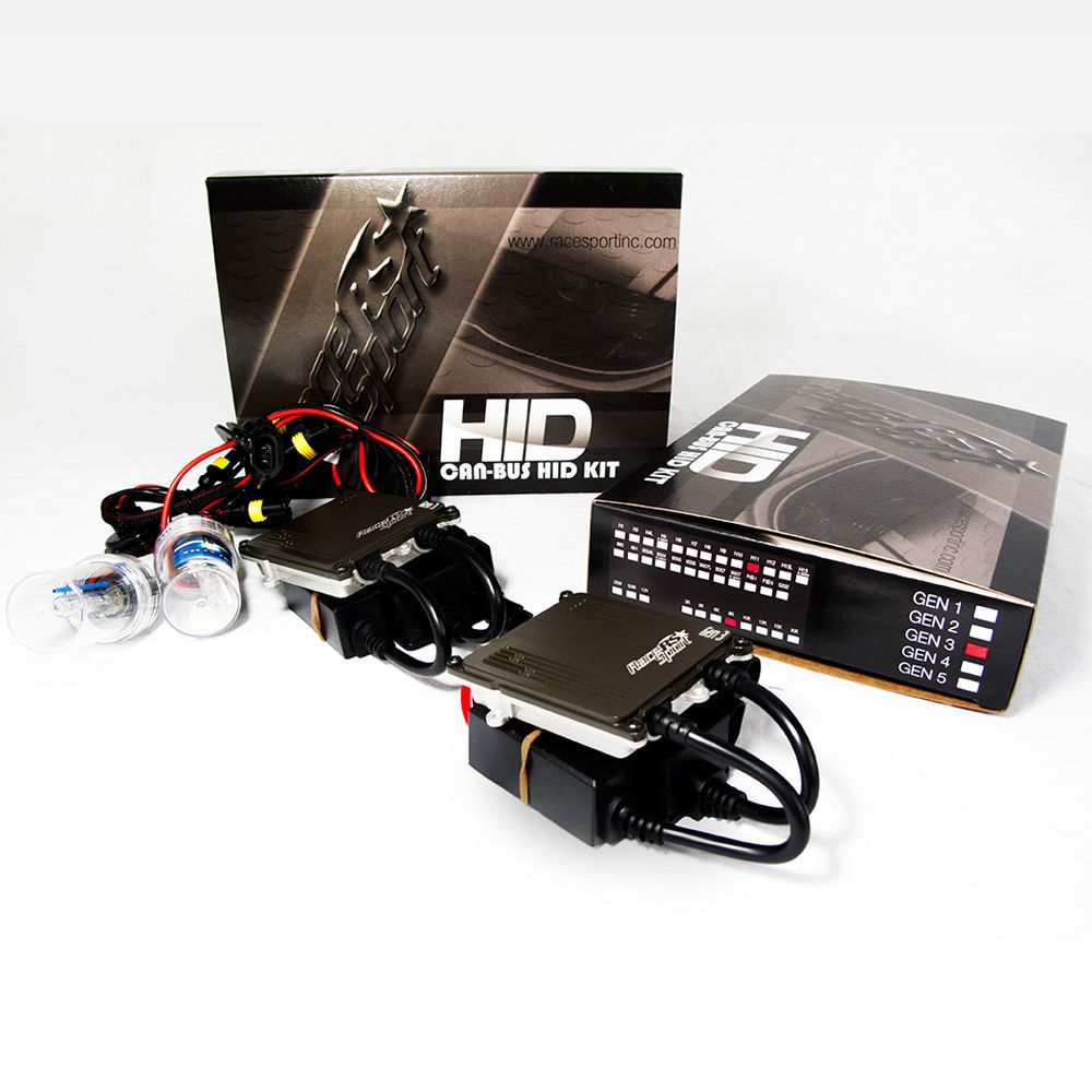 Race Sport H11 Gen3 Canbus Hid Slim Ballast Kit H11-3K-G3-CANBUS