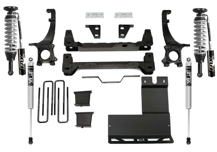 Superlift 2005-2015 Toyota Tacoma 2WD & 4WD 4.5" Lift Kit with Fox Coilovers & Rear Shocks K250FX