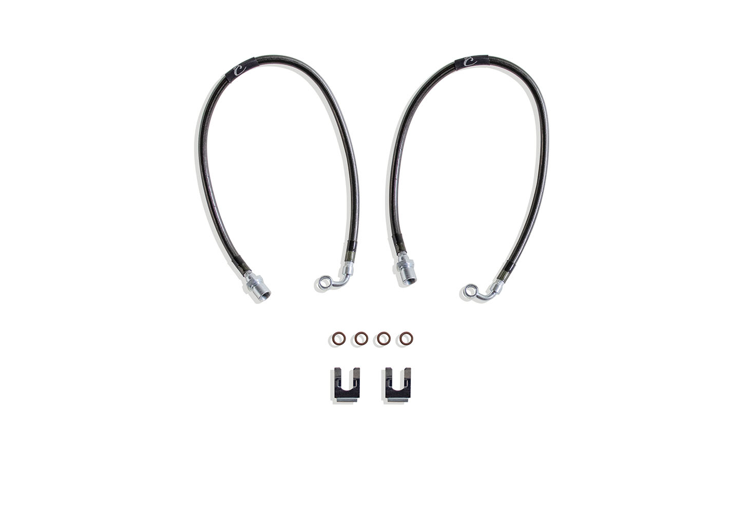 MaxTrac Suspension 2006-2024 Dodge Ram 1500 5-Lug 2wd Extended Front Brake Lines 512100