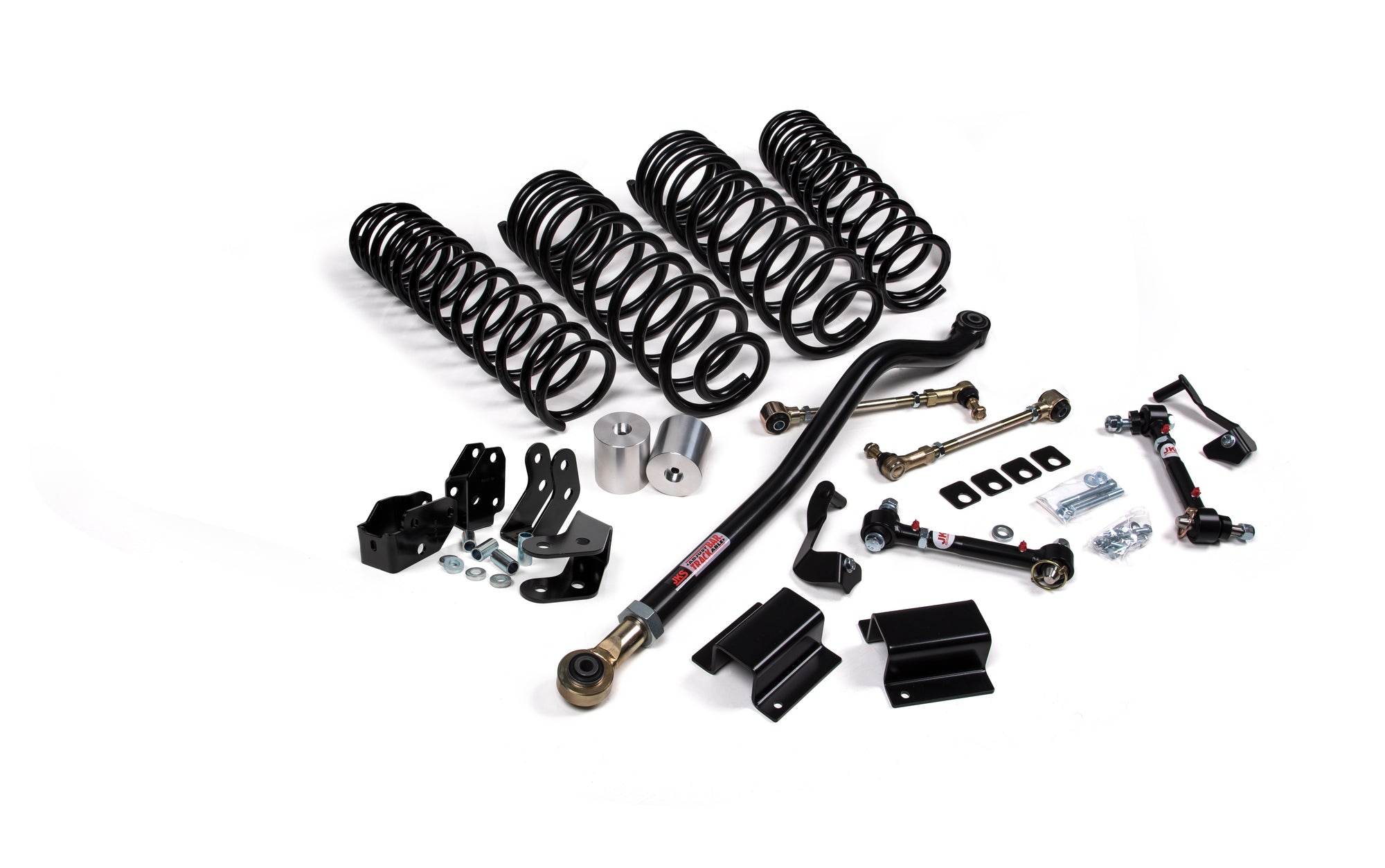 JKS 2020-2024 Jeep Gladiator JT 3-3.5" Front 1.5-2" Rear Lift Kit Mojave Shock Extension Brackets JSPEC200