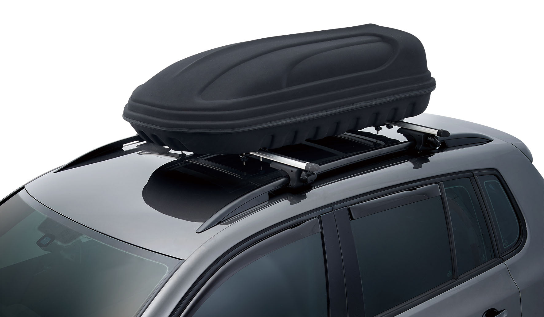 3D Maxpider Shell Roof Box With Rack Size: M 47.2"x29.5"x10.2" (120x75x26cm) Brown 6064M-18