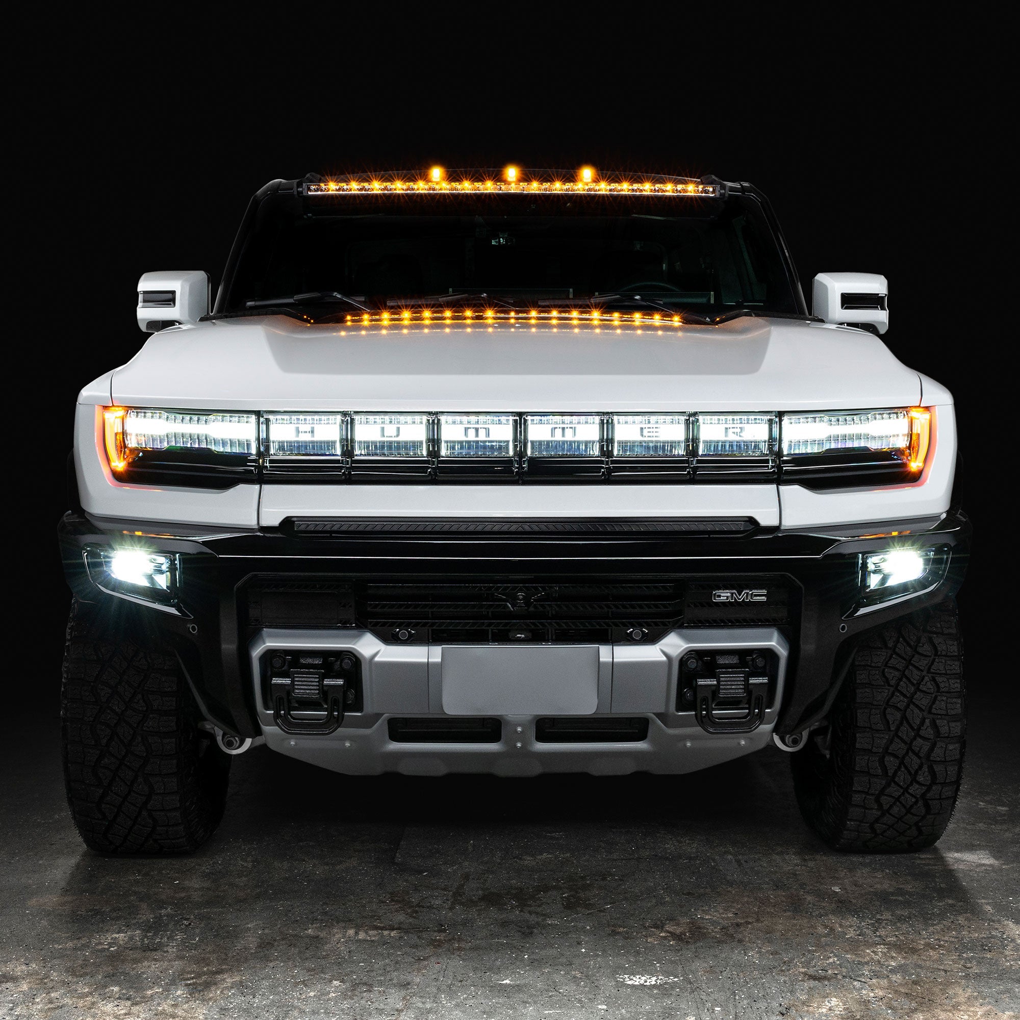 Oracle Lighting 2022-2025 Hummer EV 50" Roof Mount Curved Light Bar With Brackets 6923-023
