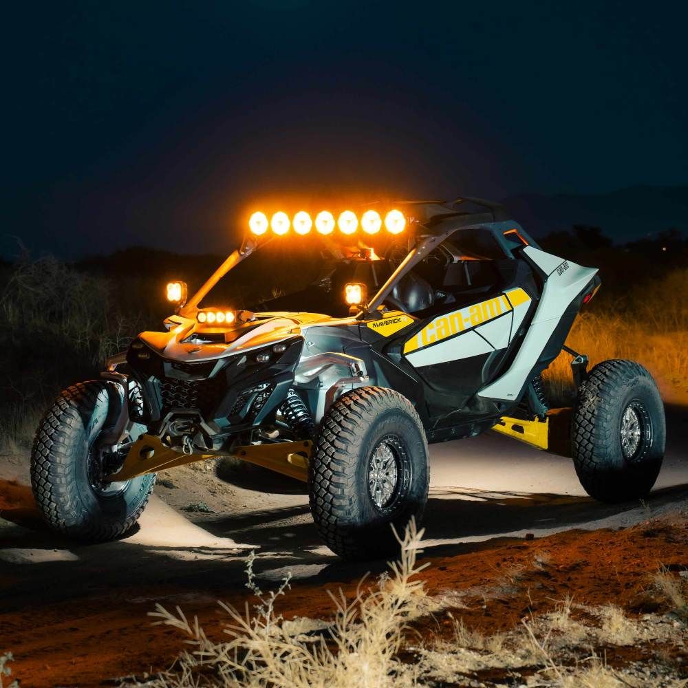 KC Hilites 2024-2025 Can-Am Maverick R 10" FLEX ERA LED Shock Tower Mount 7361