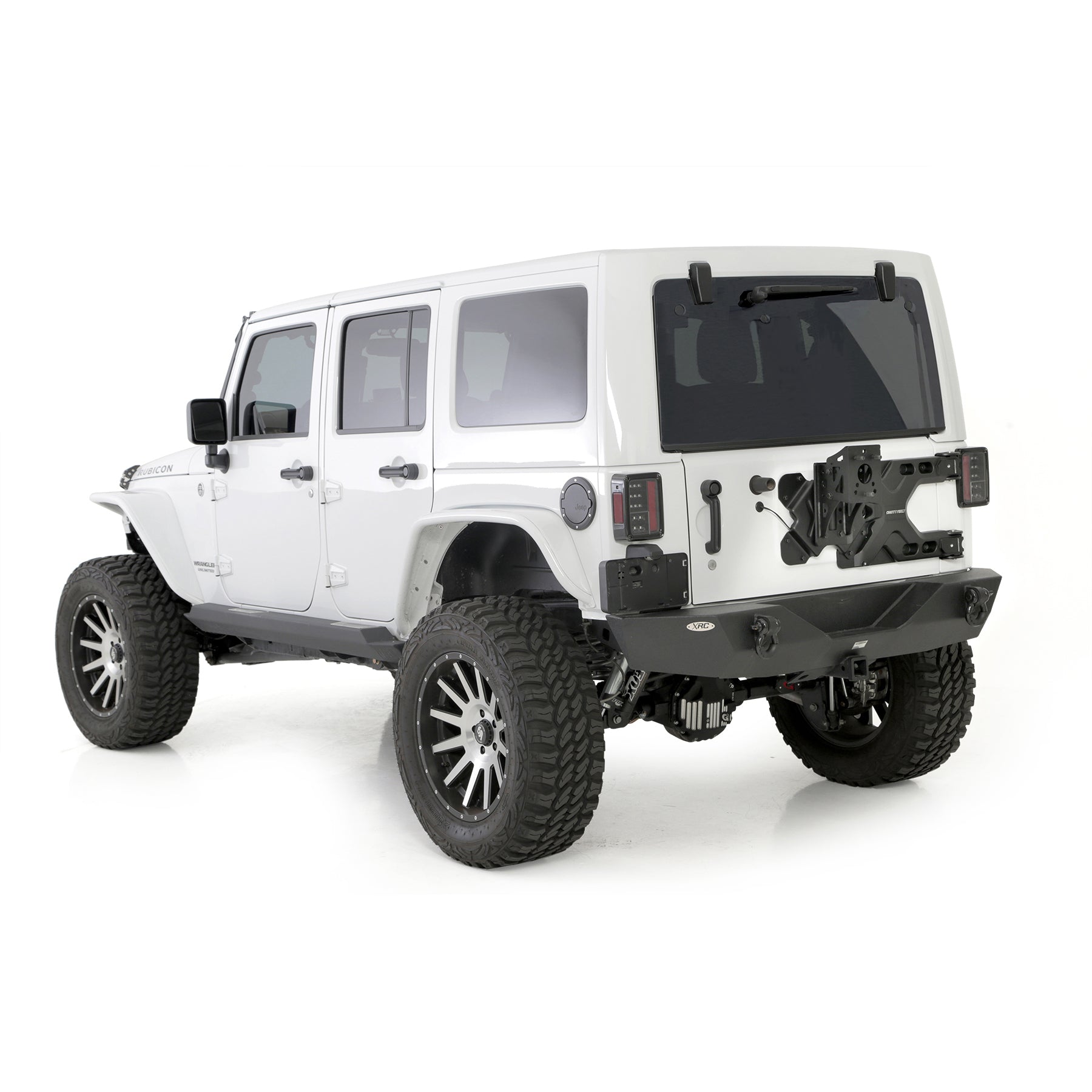 Smittybilt 2018-2024 Jeep Wrangler JL 2Dr 4Dr XRC Rear Bumper With Hitch 77855