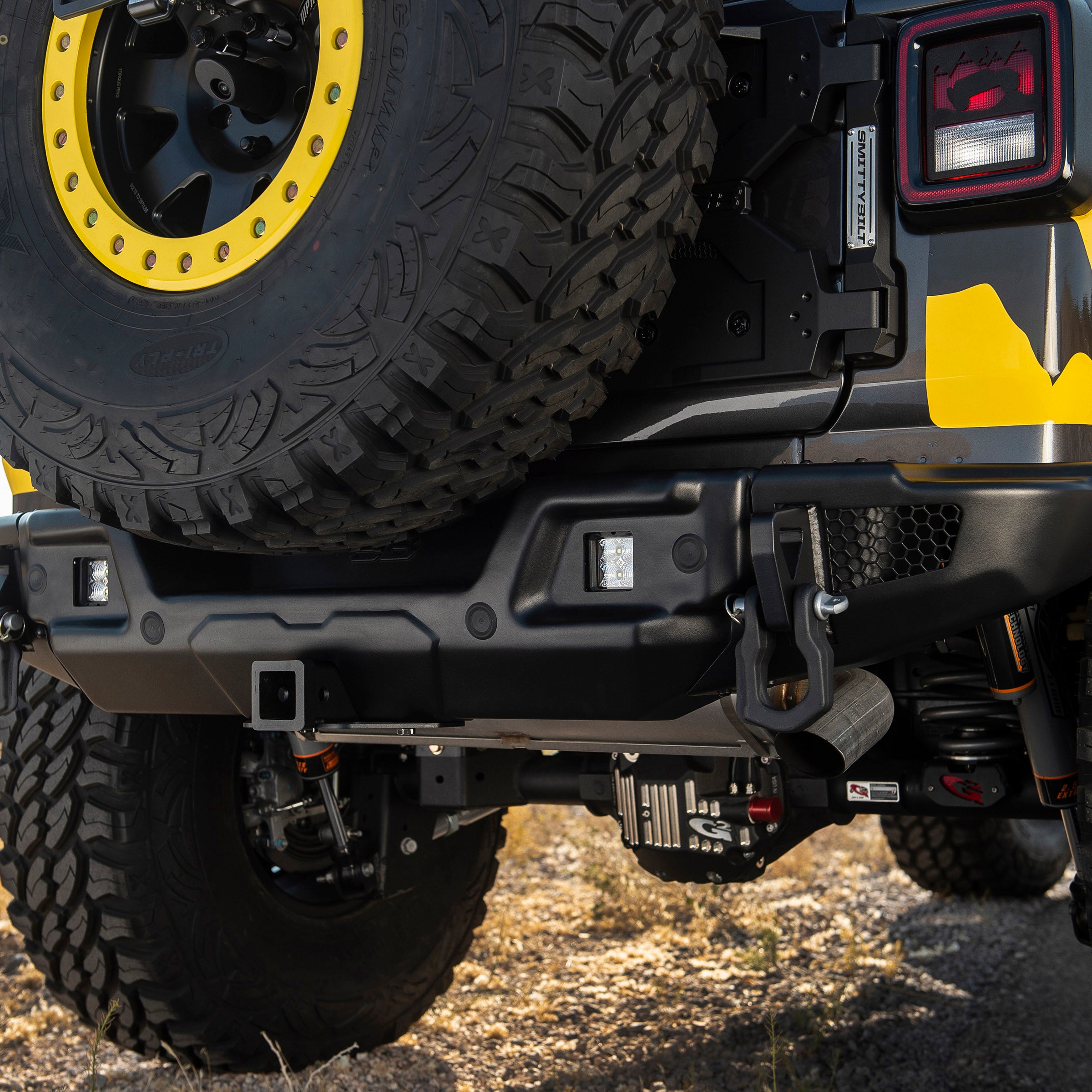Smittybilt 2018-2025 Jeep Wrangler JL Stryker Rear Bumper 77732