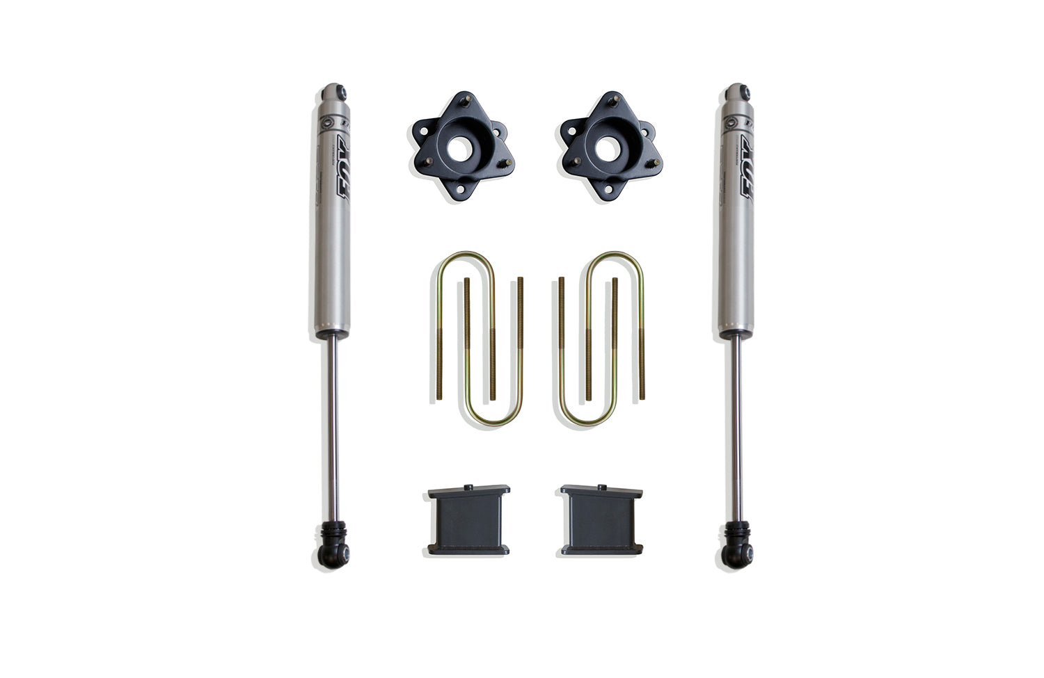 MaxTrac Suspension 2025 Chevrolet Silverado GMC Sierra 1500 2WD 4" Rear Box Lift Kit With Fox Shocks 900240F