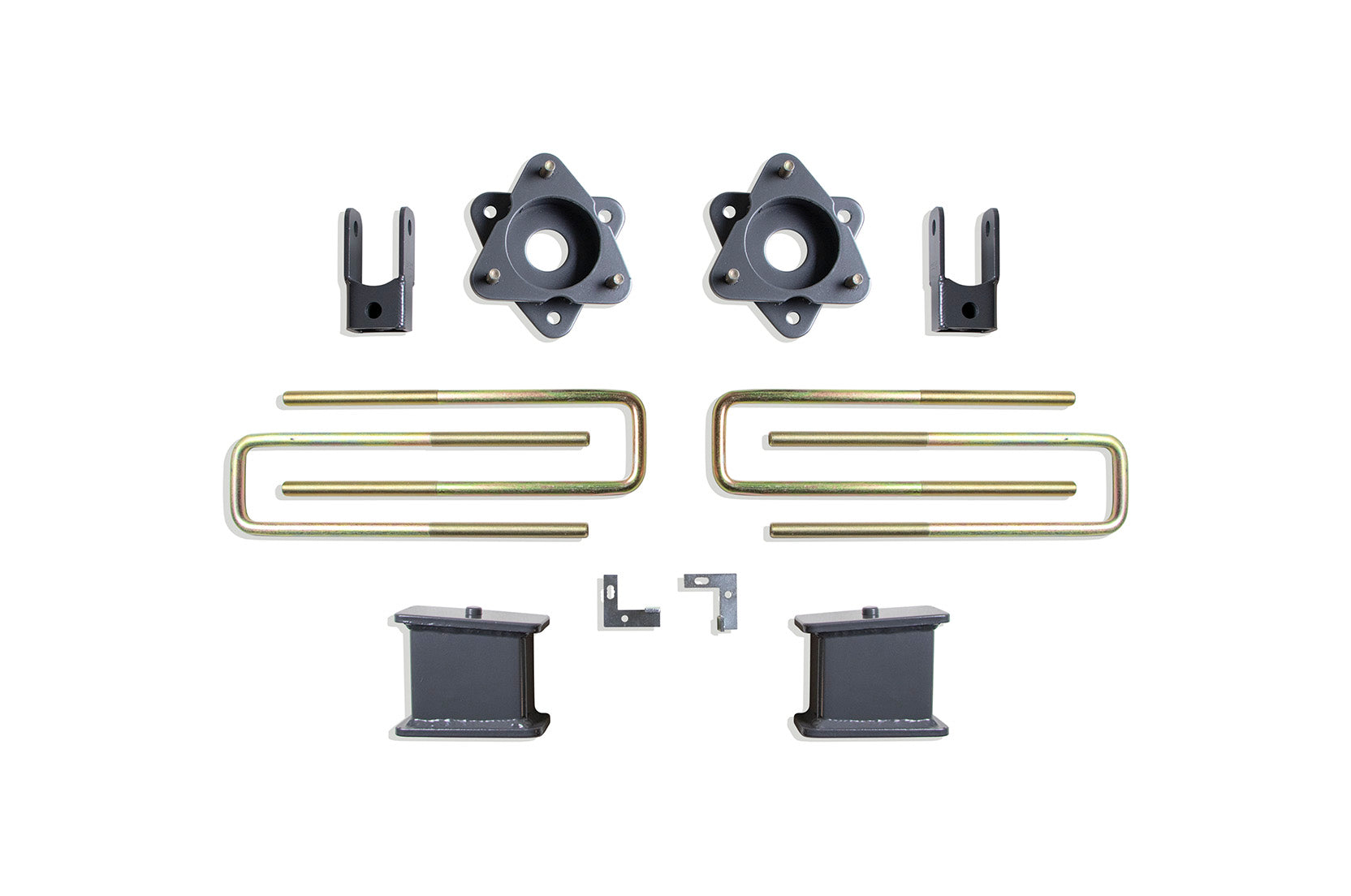 MaxTrac Suspension 2019-2024 Chevrolet Silverado 1500 GMC Sierra 1500 2WD 4" Rear Box Lift Kit 901940MR