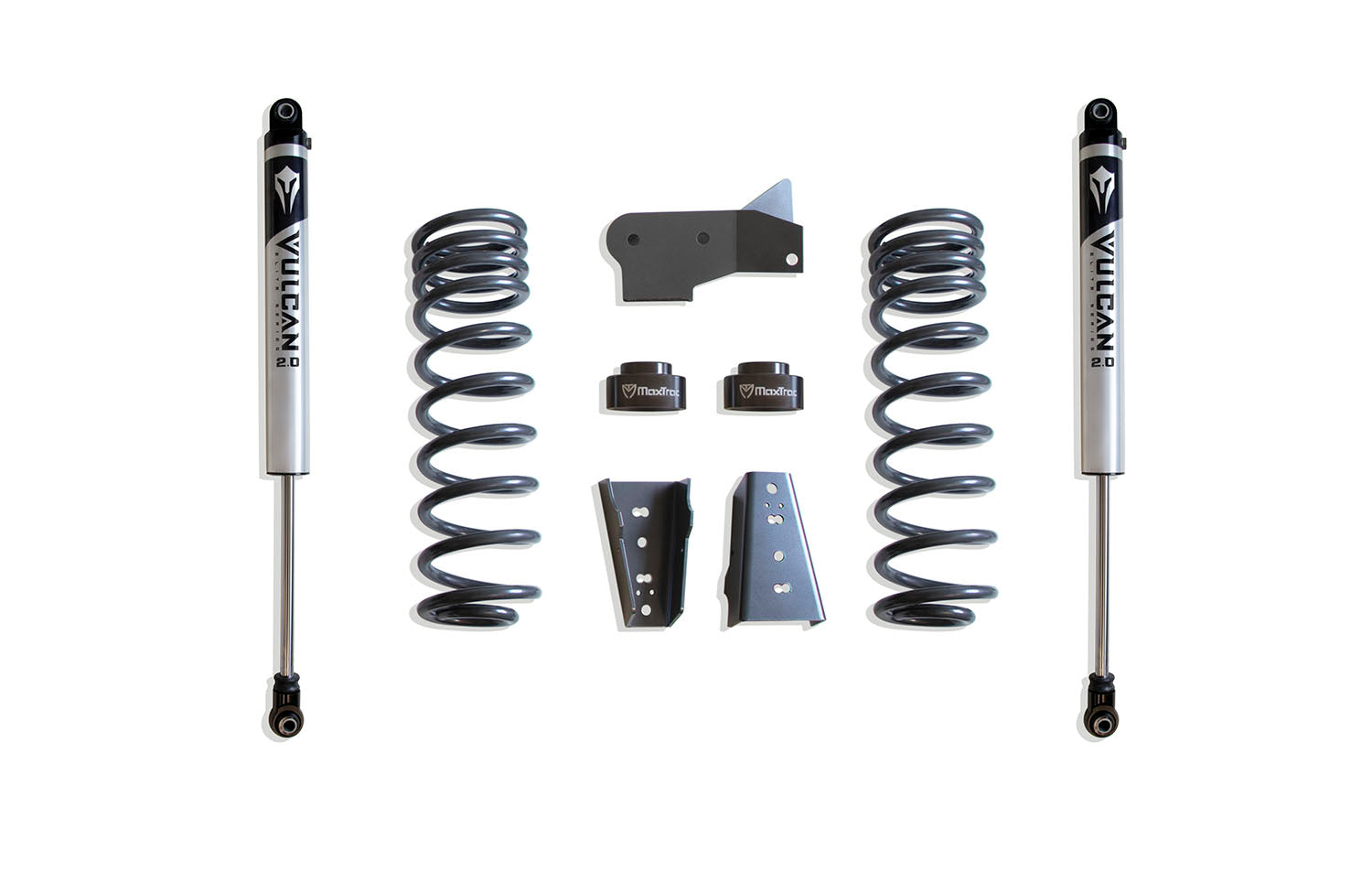 MaxTrac Suspension 2009-2024 Dodge Ram 1500 2019-2024 Dodge Ram 1500 Classic 2WD 4.5" Rear Lift Box Kit With Vulcan Series Shocks 902445V