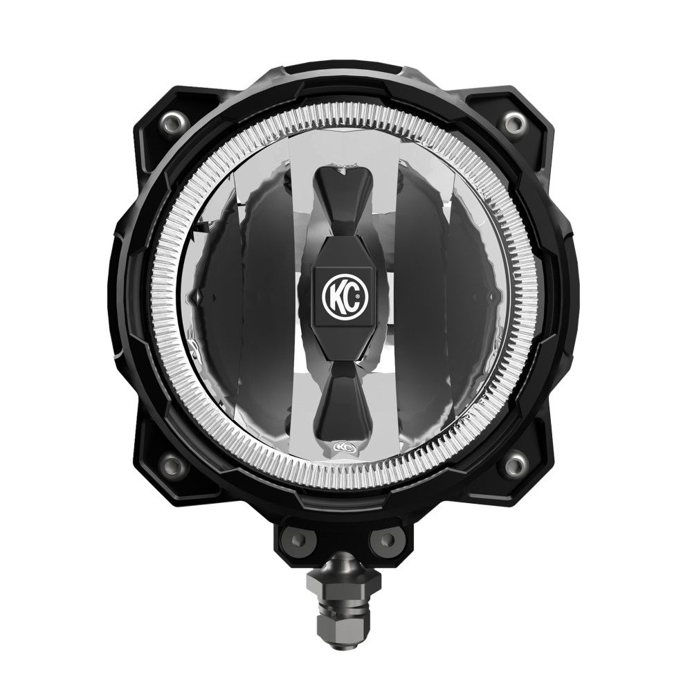 KC Hilites Gravity LED Pro 6 inch Infinity Ring Single Light 20W Spot Beam 91300