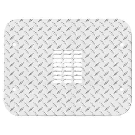Warrior  2007-2012 Jeep JK Wrangler Rubicon Unlimited Tailgate Cover center Only Aluminum diamond plate 920D-2