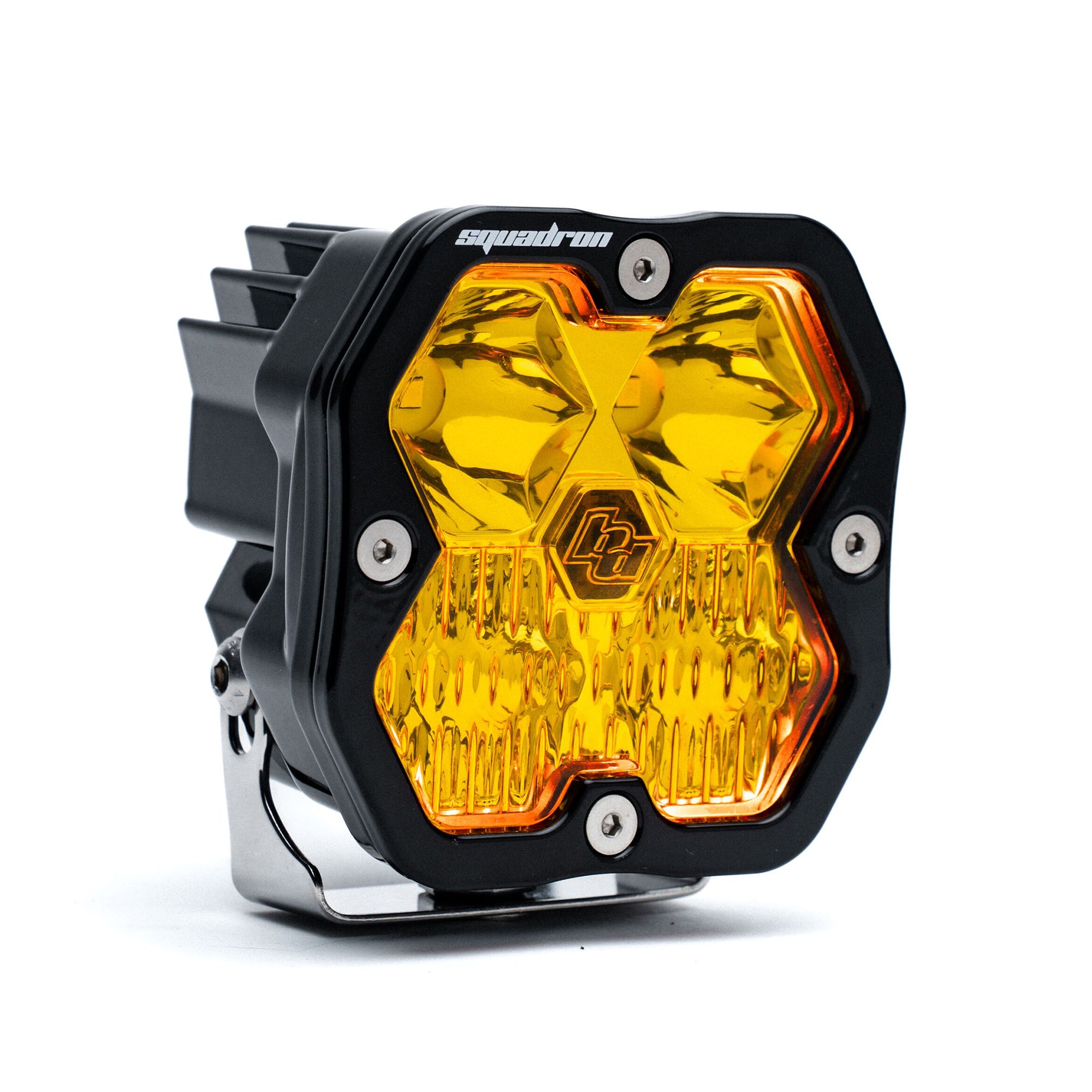 Baja Designs Squadron 2.0 Sport Black Driving/Combo Amber LED Auxiliary Light Pod 55-0013-2