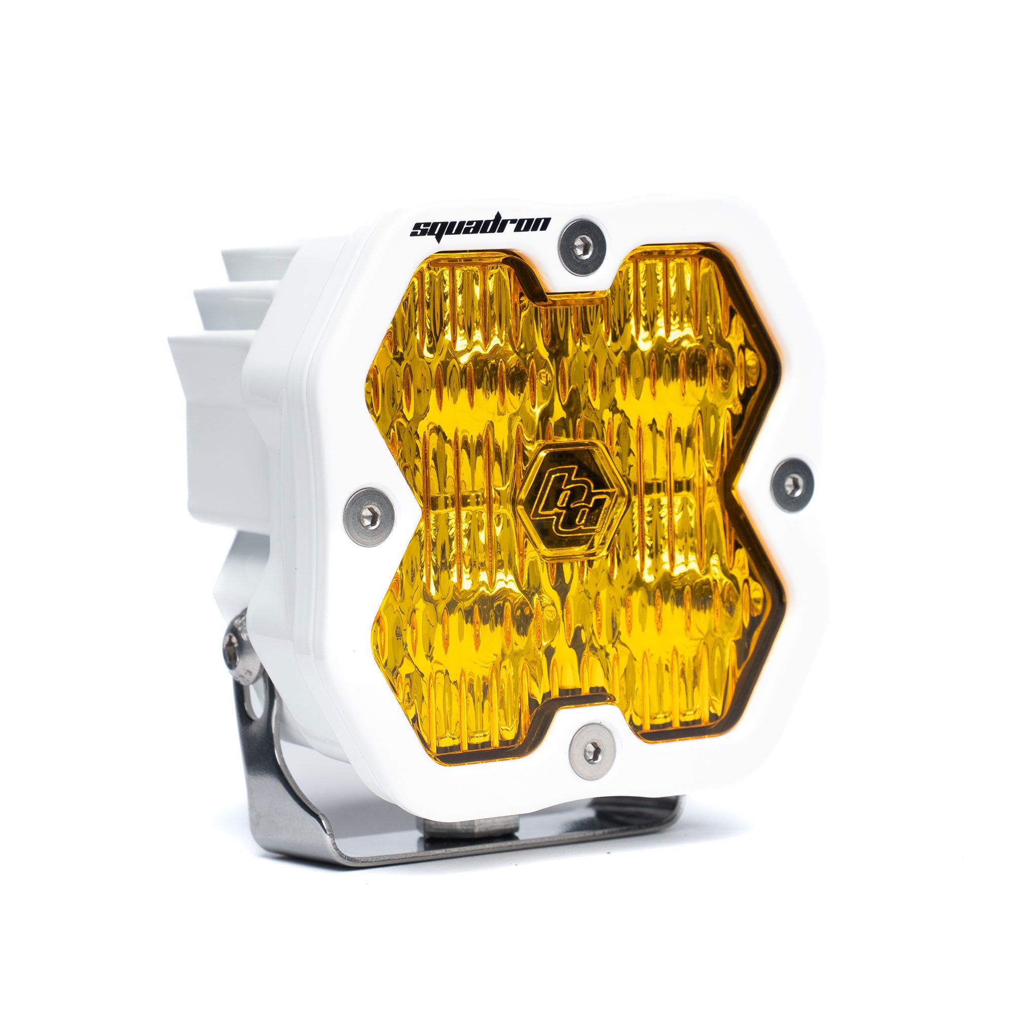Baja Designs Squadron 2.0 Sport White Wide Cornering Amber LED Auxiliary Light Pod 55-0015-WT-2