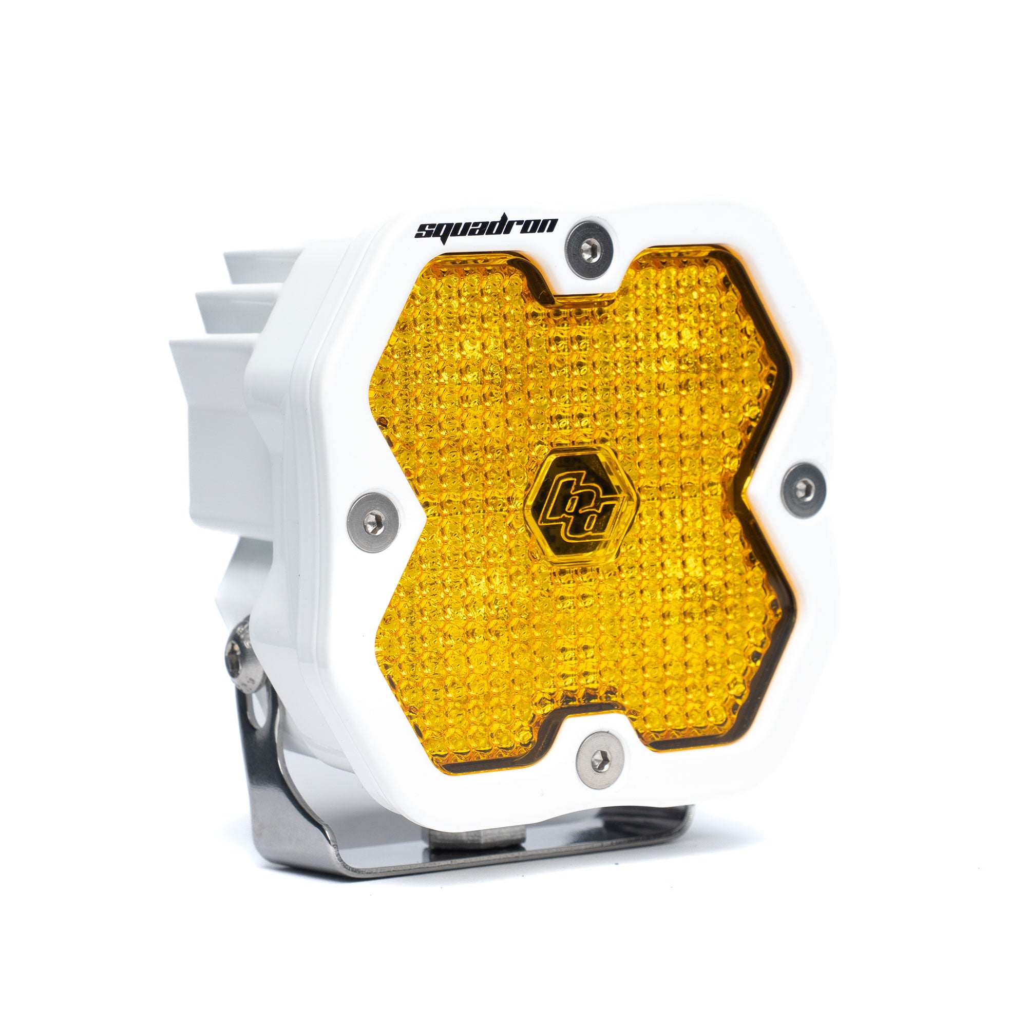 Baja Designs Squadron 2.0 Sport White Work/Scene Amber LED Auxiliary Light Pod 55-0016-WT-2