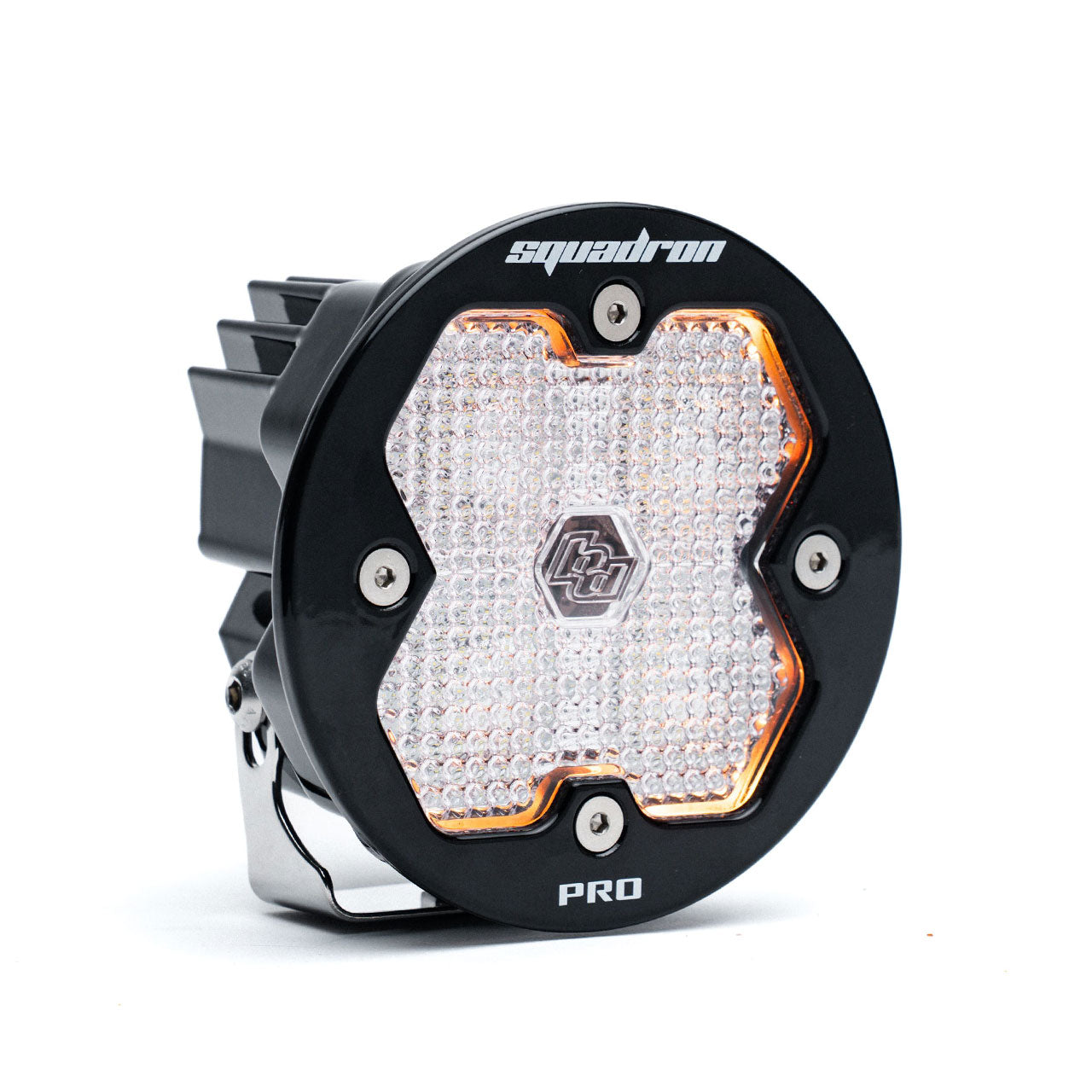 Baja Designs Squadron-R 2.0 Pro Black Work/Scene Clear LED Auxiliary Light Pod 59-0006-2