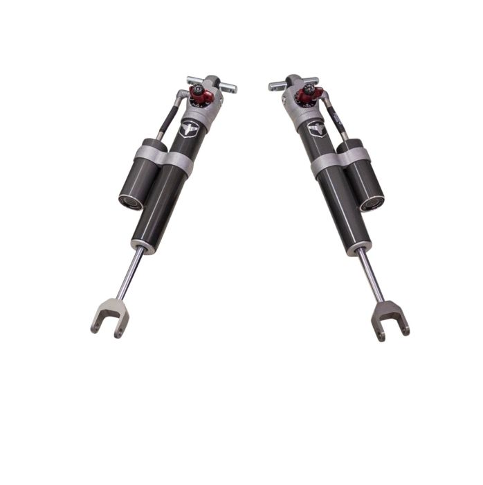 Readylift 2011-2025 Chevrolet Silverado GMC Sierra 2500HD 3500HD Premium 3.3 Falcon 6" & 8" Standalone Front Pair Fast Adjust Shocks 93-30840
