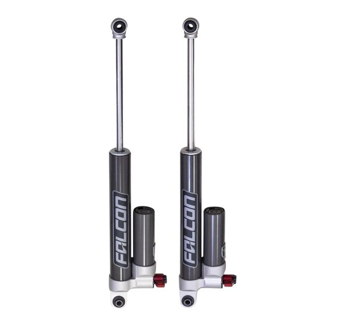 Readylift 2011-2025 Chevrolet Silverado GMC Sierra 2500HD 3500HD Premium 3.3 Falcon 6" & 8" Standalone Rear Pair Fast Adjust Shocks 93-30845