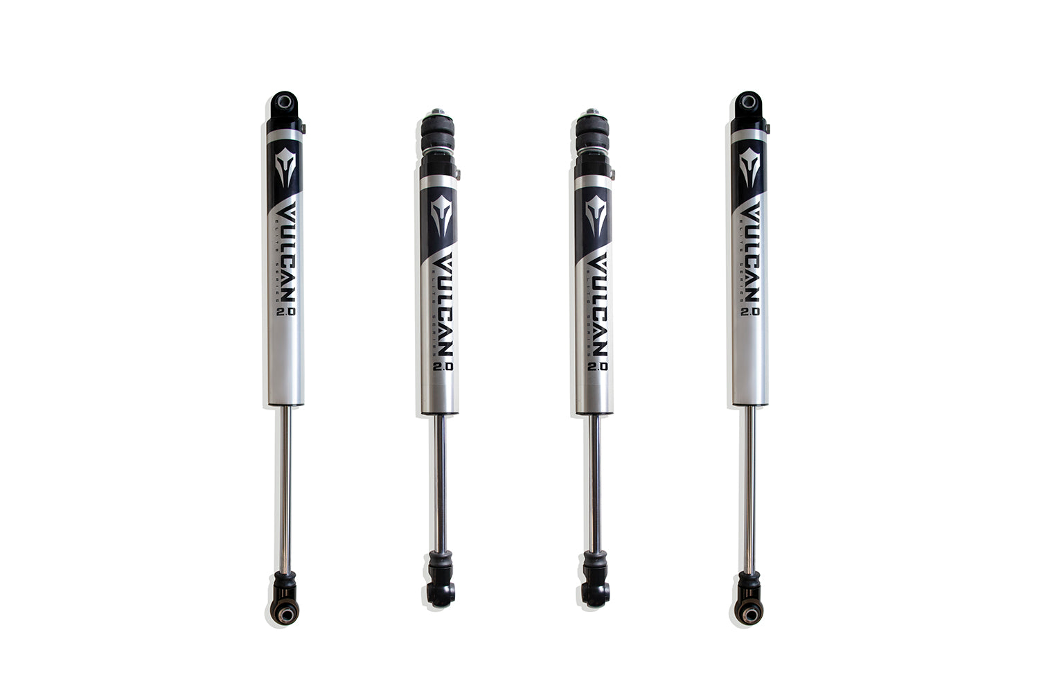 MaxTrac Suspension 2017-2025 Ford F-250 F-350 4WD 6" Front & Rear Vulcan Series Shocks 943360V