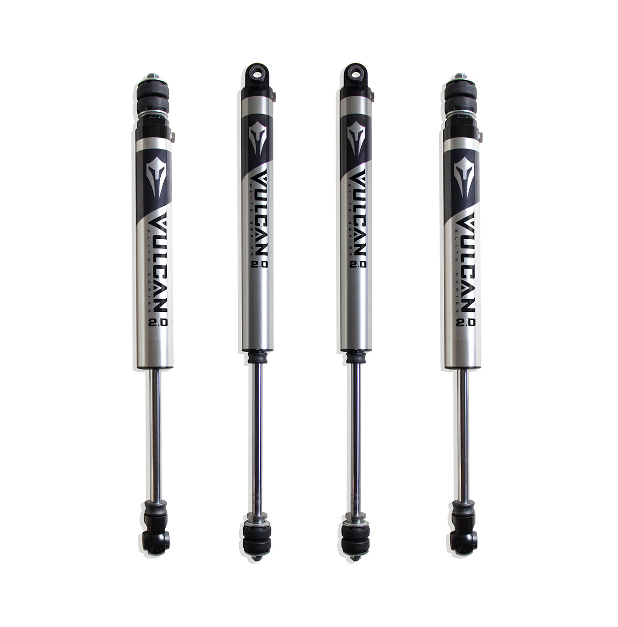 MaxTrac Suspension 2014-2024 Dodge Ram 2500 4WD 2.5" Front & Rear Vulcan Series Shocks 947225V
