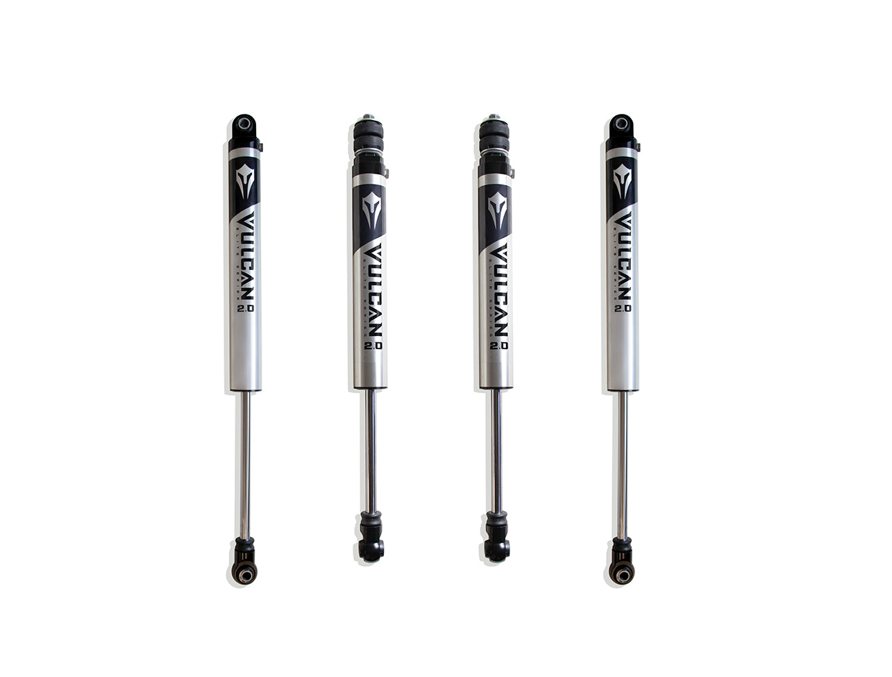 MaxTrac Suspension 2013-2024 Dodge Ram 3500 4WD 6" Front & Rear Vulcan Series Shocks 947360V