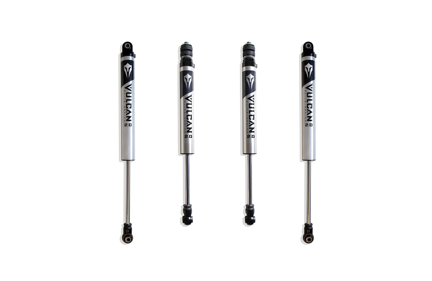 MaxTrac Suspension 2013-2024 Dodge Ram 3500 4WD 8" Front & Rear Vulcan Series Shocks 947380V