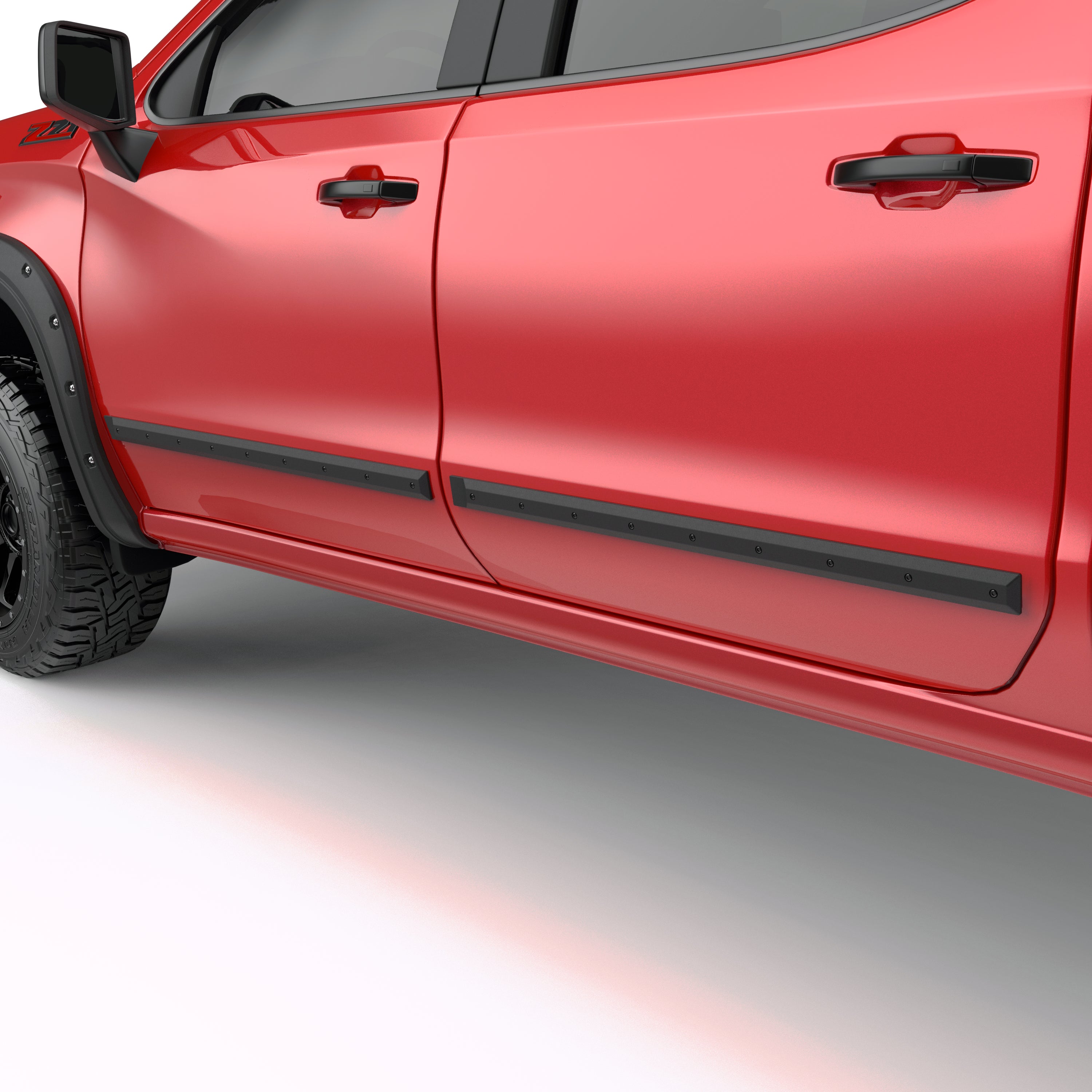 EGR 2019-2024 Chevrolet Silverado GMC Sierra 1500 2020-2023 Silverado Sierra 2500HD 3500HD bolt-on look body side molding 4pc set Crew Cab 991694