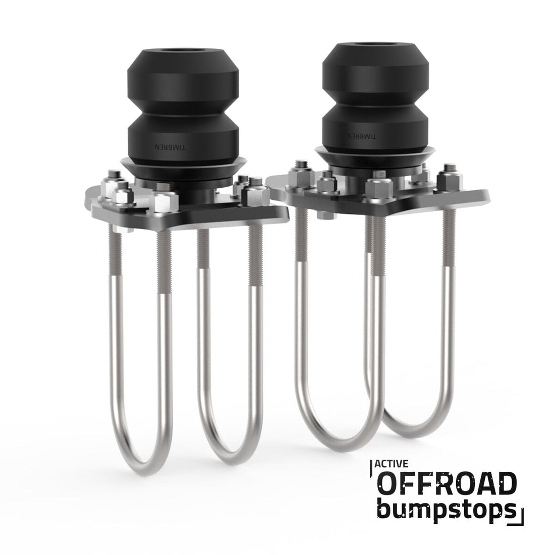 Timbren 2015-2025 Chevrolet Colorado GMC Canyon 2WD 4WD Active Off-Road Bumpstops With U-Bolt Flip Kit Rear ABSGMFK