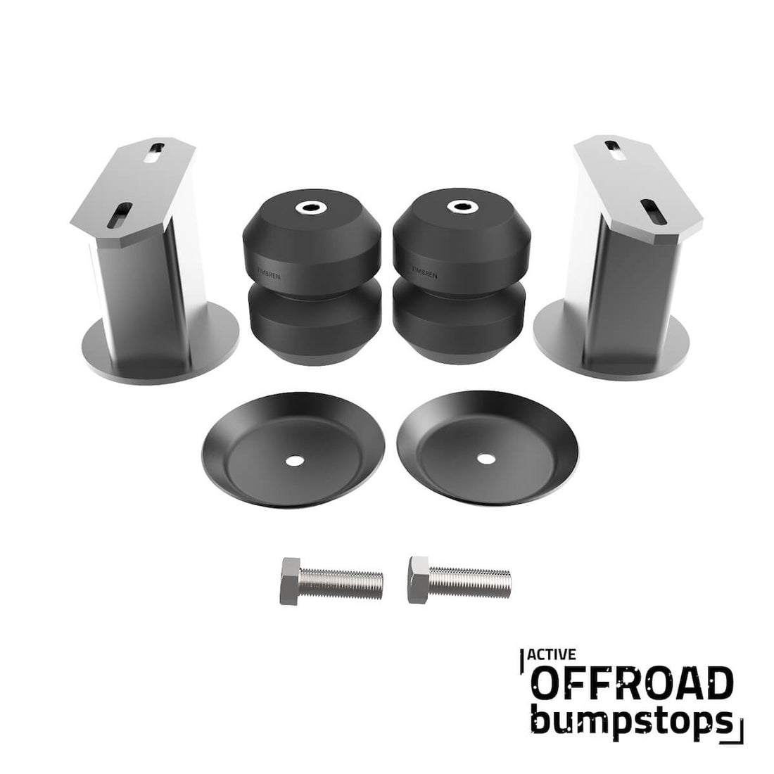 Timbren 1990-1997 Lexus LX450 1984-2025 Toyota Land Cruiser 70 Series 1990-1997 Land Cruiser 80 Series Active Off-Road Bumpstops Rear Kit ABSTORLC1
