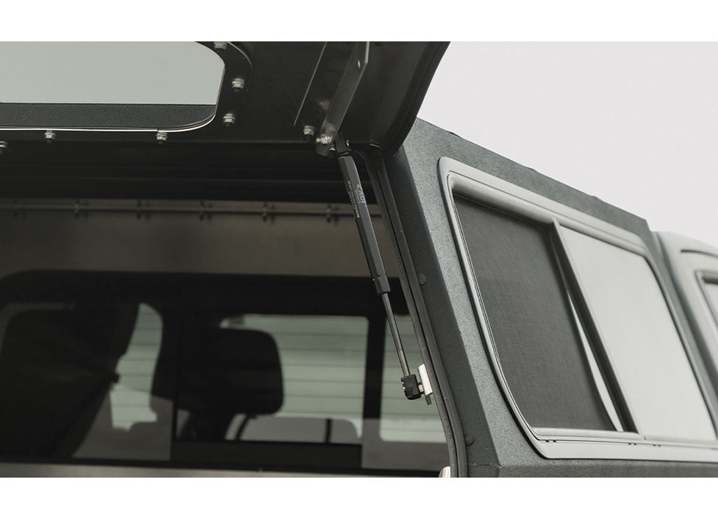 Access 2020-2026 Jeep Gladiator 5ft With Or Without Trail Rails Explore Black Hard Truck Topper Front Rear Window KX207001019Z