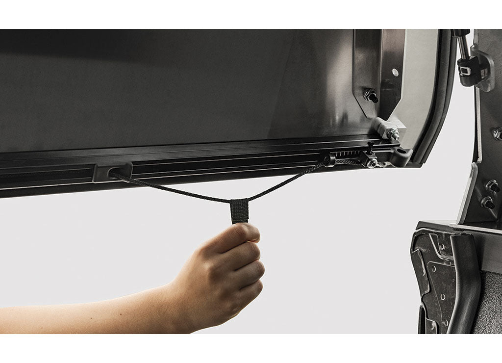 Access 2004-2026 Ford F150 Lincoln Mark LT 6.6ft Quest Black Hard Truck Topper No Windows Design KX001002019Z