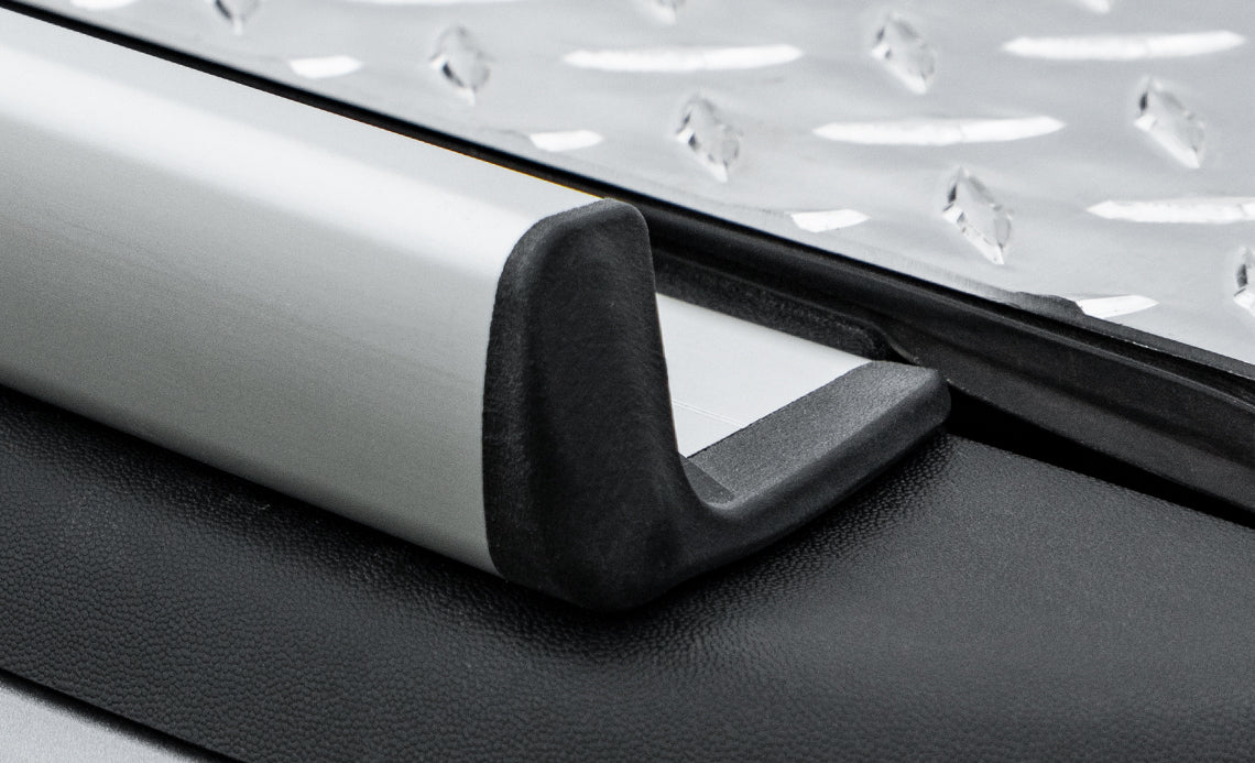 Adarac 2024-2025 Chevrolet Silverado GMC Sierra EV 5' 11" Box Silver Utility Rails Truck Bed Racks F0020161