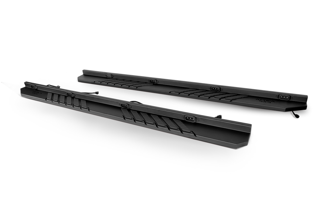 Attica 2015-2024 Ford F-150 Super Crew Frontier Series Running Boards With Light ATTF102C105-BX
