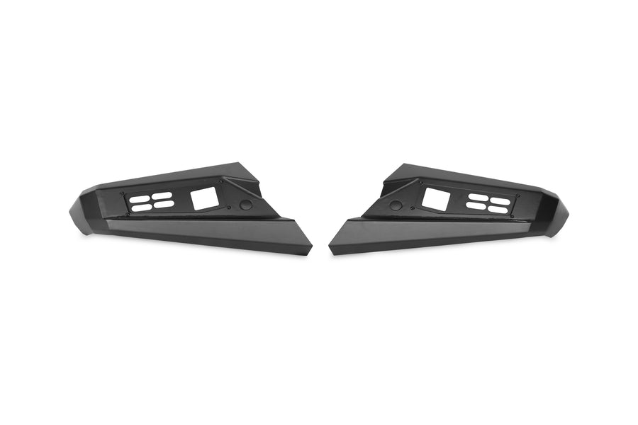 Attica 2019-2021 Chevrolet Silverado 1500 Terra Series Front Bumper Full Wings Only Black ATTSL01A104-2A-BX
