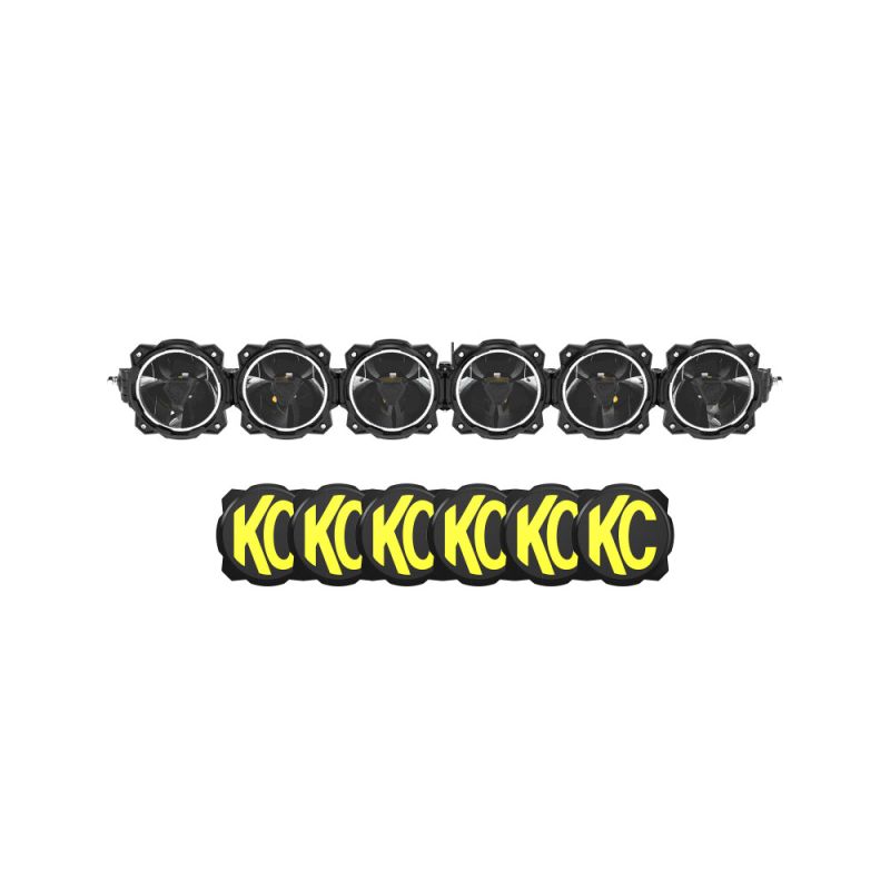 KC Hilites Ford Bronco Bumper Mounted 39" Gravity Titan 6 Light LED Light Bar 91422