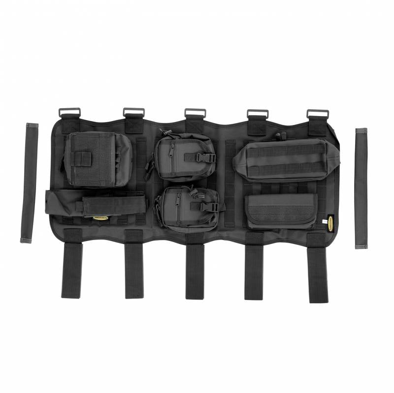 Smittybilt 2007-2018 Jeep Wrangler JK Gear Overhead Console Black 5666001