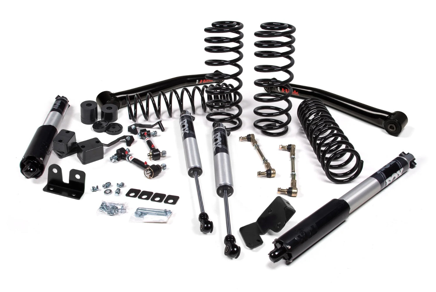 JKS 2018-2023 Jeep Wrangler JL 1.5" Lift Kit with 2.5 IFP Fox Shocks J-Spec JSPEC177PS