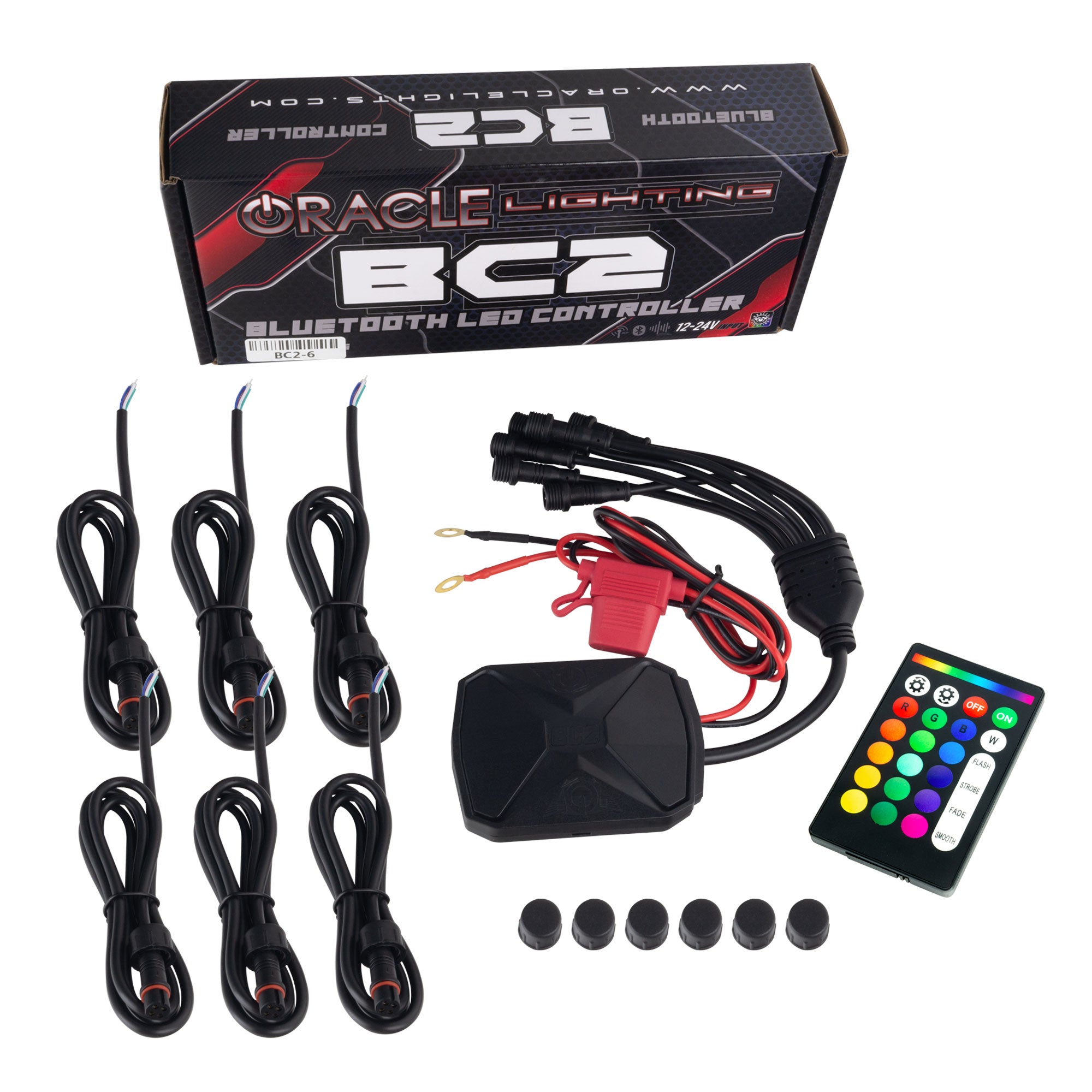 Oracle Lighting BC2 Bluetooth ColorSHIFT RGB LED Controller 6 Output BC2-6