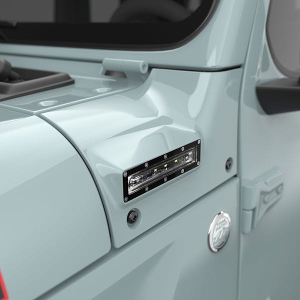 EGR 2018-2025 Jeep Wrangler JL JLU Gladiator JT Painted PGP Earl Grey VSL Side Light VSLJP2003