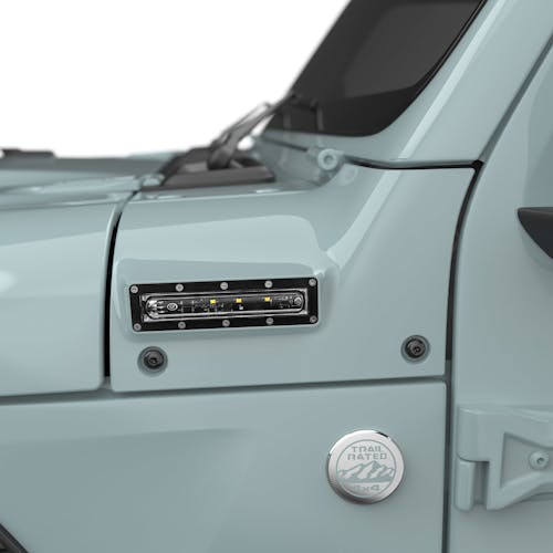 EGR 2018-2025 Jeep Wrangler JL JLU Gladiator JT Painted PGP Earl Grey VSL Side Light VSLJP2003