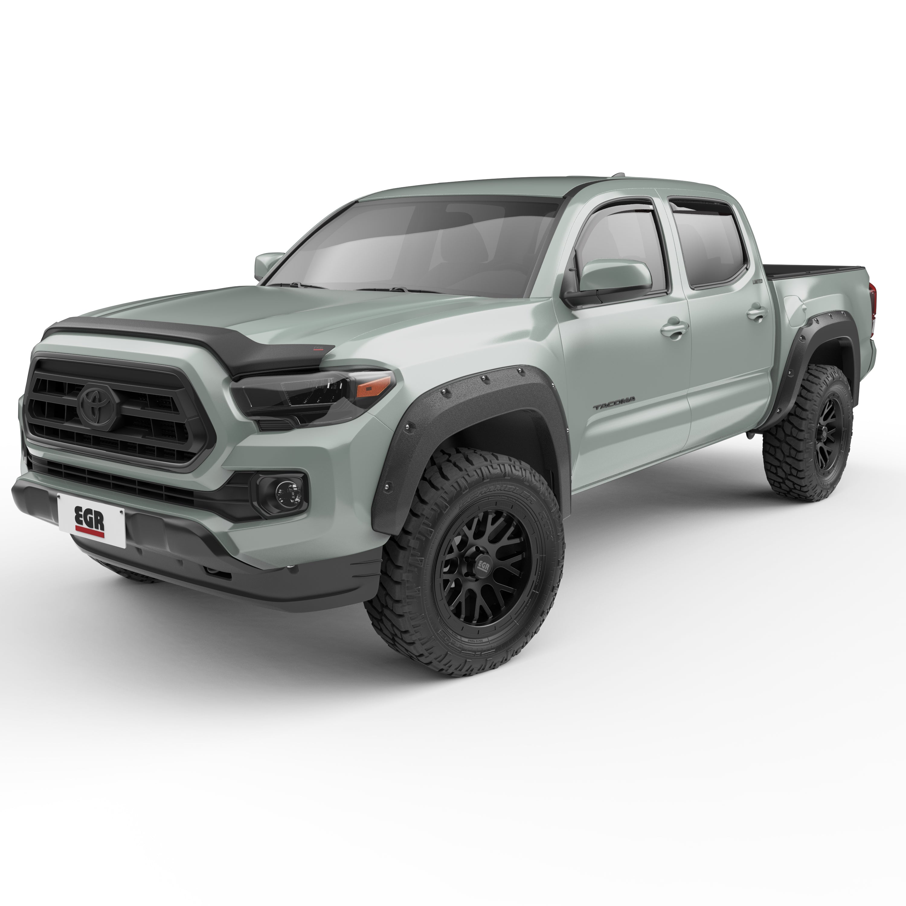 EGR 2016-2023 Toyota Tacoma set of 4 Baseline Bolt Style Fender Flares BLF1017