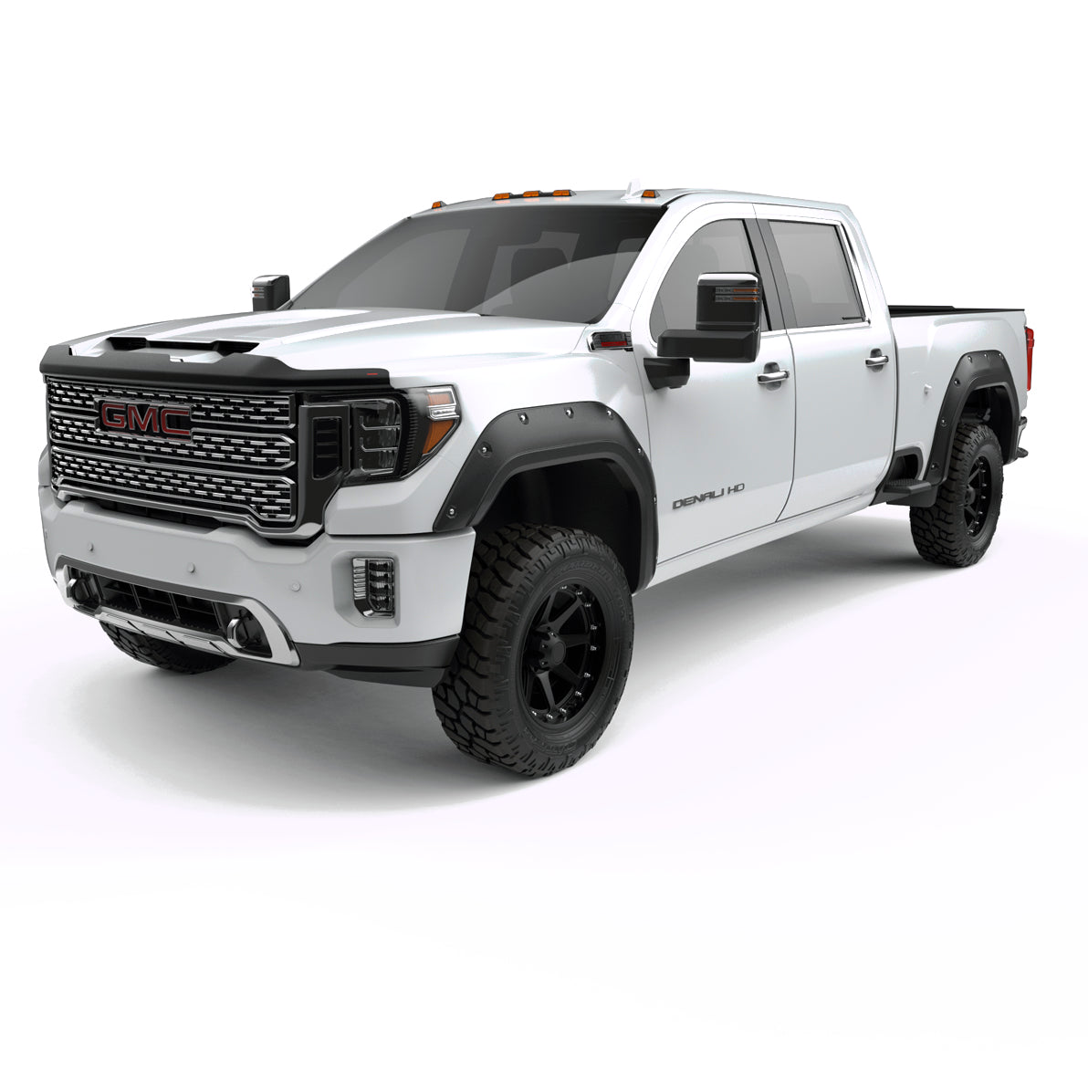 EGR 2020-2023 GMC Sierra 2500HD 3500HD set of 4 Baseline Bolt Style Fender Flares BLF1019