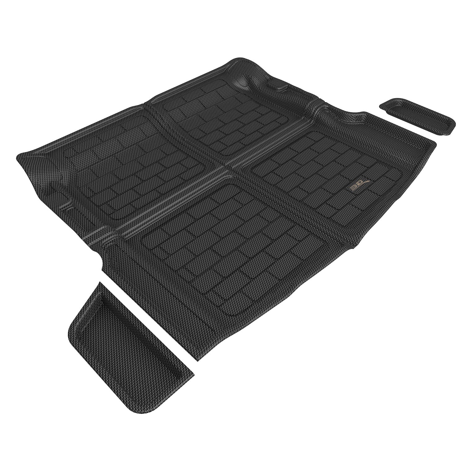 3D Maxpider 2022-2024 Bmw 2 Series G42 Custom Fit Kagu Black Foldable Cargo Liner M1BM1251309