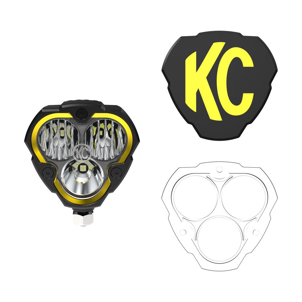 KC Hilites Flex Era 3 Single Master LED Light Pod Kit 1288