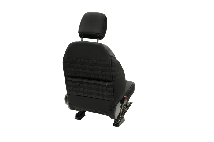 Body Armor 2021-2024 Ford Bronco 2 & 4 Door Front Seat Covers Fabric Smooth Black 91010