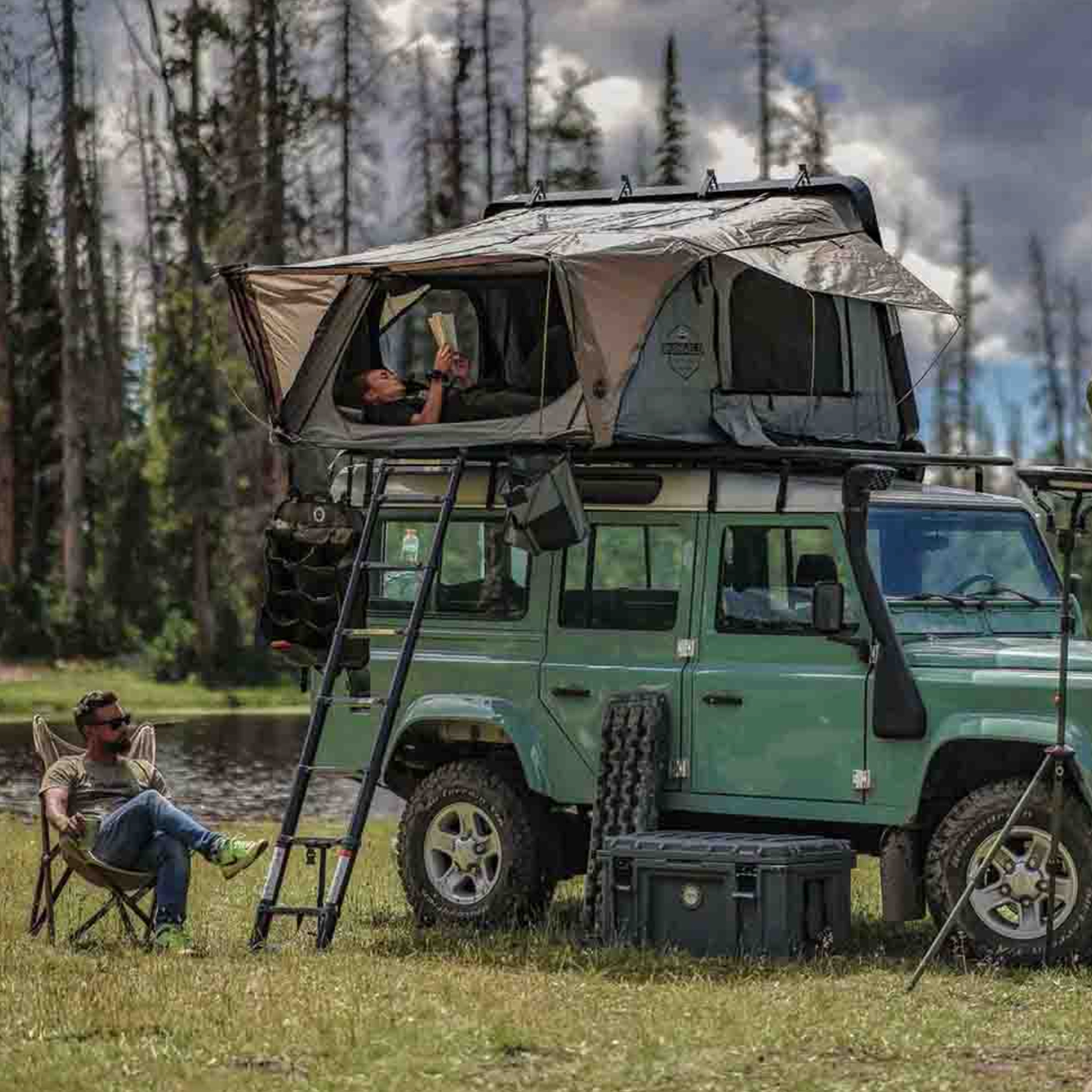 OVS Bushveld Hard Shell Roof Top Tent 4 Person 18089901