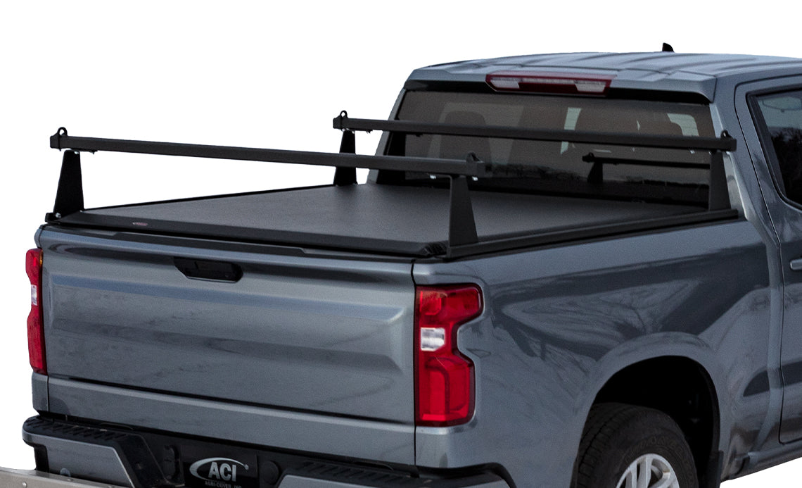 Adarac 2024-2025 Toyota Tacoma 5' Box Black Single M-Series Truck Bed Racks F4050082