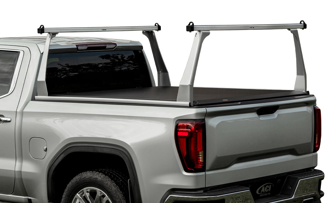 ADARAC 2024-2026 Chevrolet Silverado EV GMC Sierra EV 5' 11" Aluminum Series Single Silver Truck Bed Racks F3020161