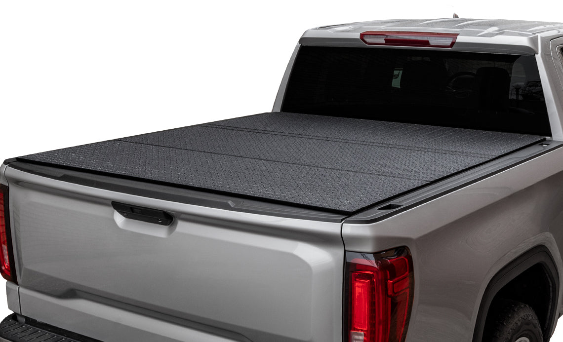 LOMAX 2016-2023 Toyota Tacoma 5' Hard Folding Cover Single Tonneau Cover B4050019